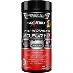 PREWORKOUT N.O. FURY 72 TABS