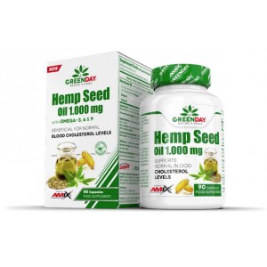 HEMP SEED OIL 1000 MG 90 PERLAS