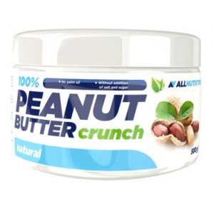 100% PEANUT BUTTER CRUNCH 500 GR
