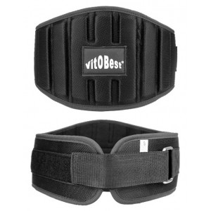 CINTURON NEOPRENO NEGRO