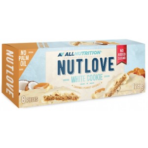 NUTLOVE COOKIES WHITE CARAMEL PEANUT COCONUT 128 GR