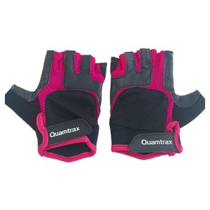 GUANTES TRANSPIRABLES NEGRO Y ROSA