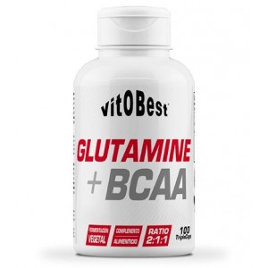 GLUTAMINE + BCAA 100 CAPS