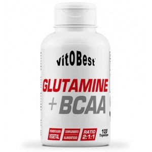 GLUTAMINE + BCAA 100 CAPS