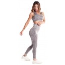 LEGGINGS YOGA GRIS