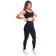 LEGGINGS LARGO CANALE NEGRO