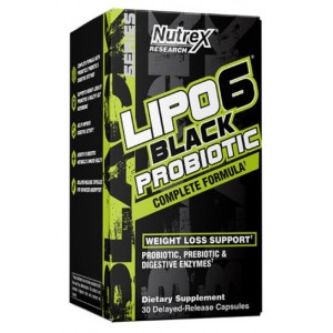 LIPO 6 BLACK PROBIOTIC 30 CAPS