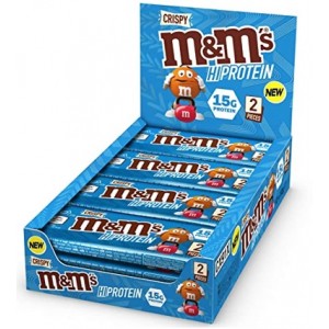 M&M'S HI PROTEIN CRISPY BAR 12X51 GR