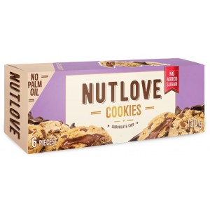 NUTLOVE COOKIES CHOCOLATE CHIP 130 GR