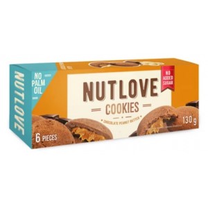 NUTLOVE COOKIES CHOCOLATE PEANUT BUTTER 130 GR