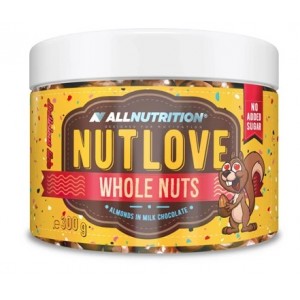 WHOLE NUTS ALMONDS IN MILK CHOCOLATE 300 GR