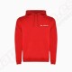 SUDADERA URBAN CON CAPUCHA ROJO