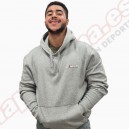SUDADERA URBAN CON CAPUCHA GRIS
