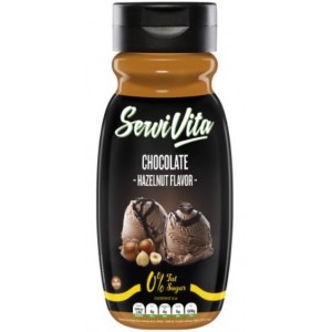 SALSA ZERO CHOCOLATE CON AVELLANAS 320 ML