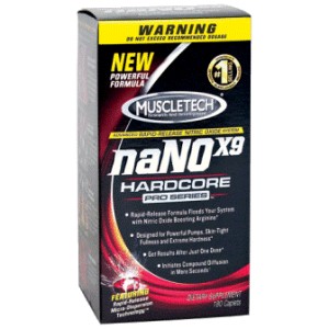 NANO X9 HARDCORE PRO SERIES 180 CAPS