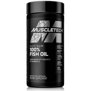 PLATINUM 100% FISH OIL 100 PERLAS
