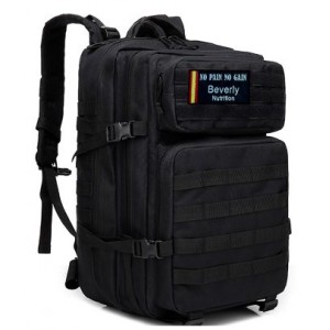 MOCHILA TACTICA NEGRA NO PAIN NO GAIN