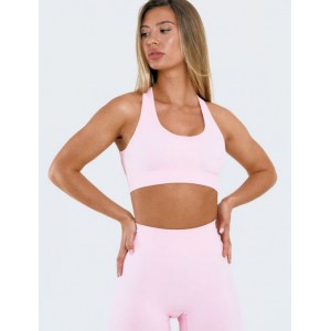 ALLURE CROSS TOP PINK