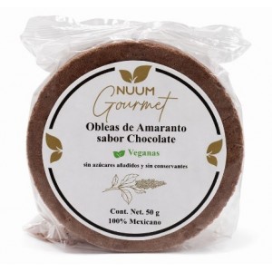 OBLEAS AMARANTO CHOCOLATE 50 GR