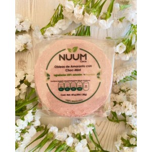 OBLEAS AMARANTO CHOCO MENTA 50 OBLEAS