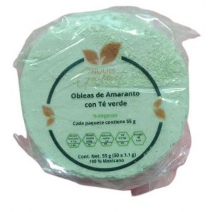 OBLEAS AMARANTO TE VERDE 50 OBLEAS