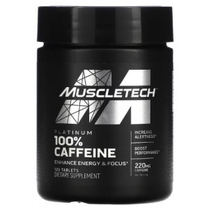 PLATINUM 100% CAFFEINE 125 TABS