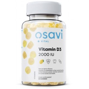 VITAMIN D3 2000 IU 60 GUMMIES