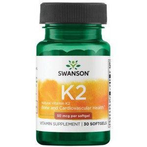 NATURAL VITAMIN K2 50 MCG 30 PERLAS