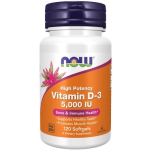 VITAMIN D3 5000 IU 120 PERLAS