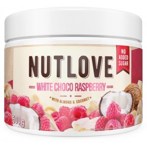 NUTLOVE WHITE CHOCO RASPBERRY 500 GR