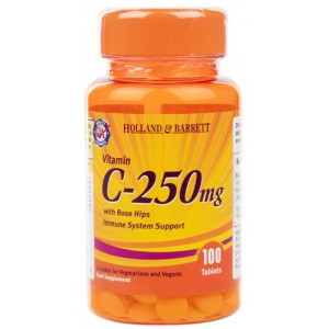 VITAMIN C 250 MG 100 TABS