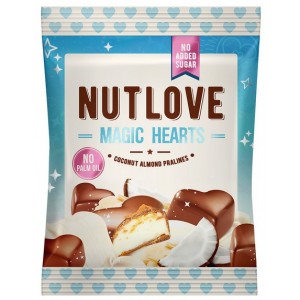 NUTLOVE MAGIC HEARTS COCO ALMOND PRALINE 100 GR