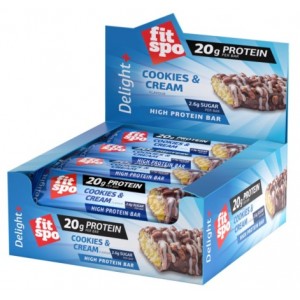 DELIGHT+ COOKIES AND CREAM 12X60 GR