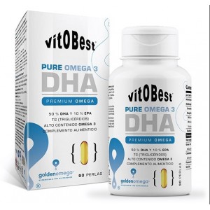PURE OMEGA 3 DHA 90 PERLAS
