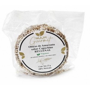 OBLEAS AMARANTO CAPUCHINO RELLENAS 27 GR