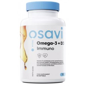 OMEGA-3 + D3 IMMUNO 60 PERLAS