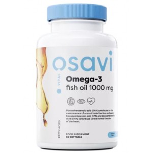 OMEGA-3 FISH OIL 1000 MG 60 PERLAS