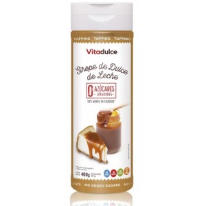 VITADULCE SIROPE DE DULCE DE LECHE 400 ML