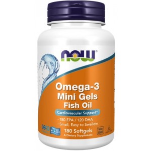 OMEGA 3 MINI GELS 180 PERLAS